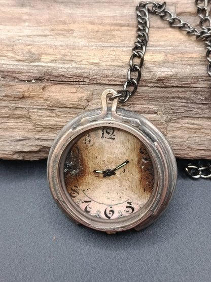 Montre quartz à gousset style 1920  Montre quartz à gousset style 1920