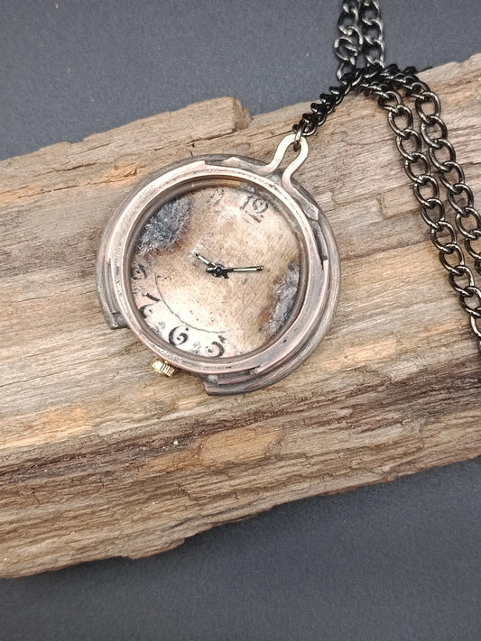 Montre quartz à gousset style 1920  Montre quartz à gousset style 1920