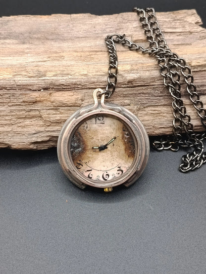 Montre quartz à gousset style 1920  Montre quartz à gousset style 1920