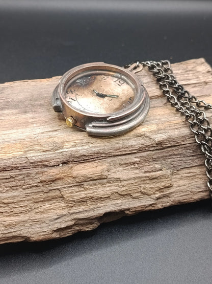 Montre quartz à gousset style 1920  Montre quartz à gousset style 1920