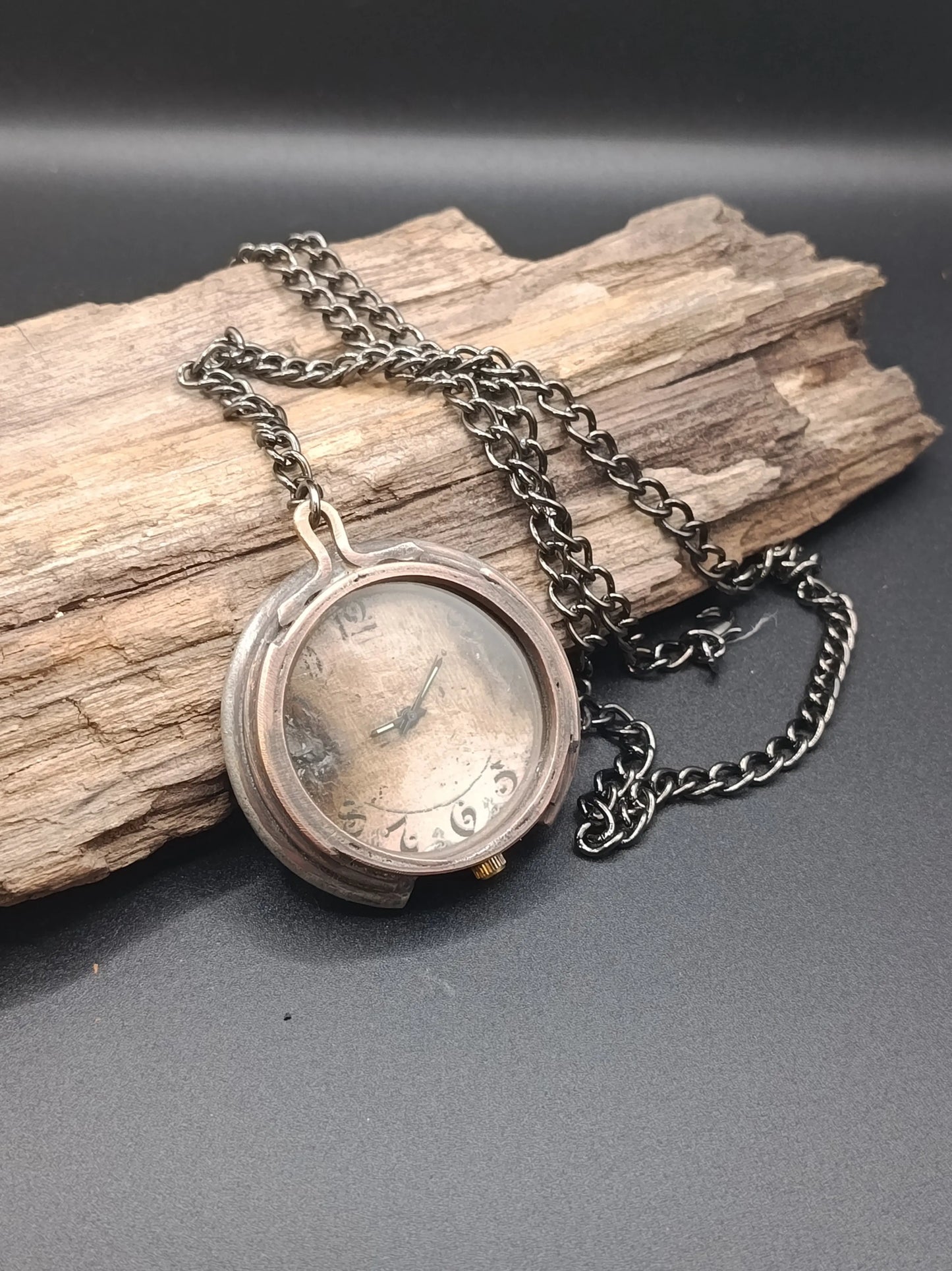 Montre quartz à gousset style 1920  Montre quartz à gousset style 1920